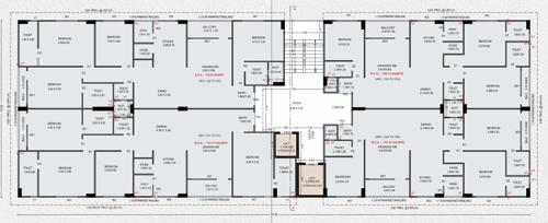  adinath-enclave Adinath Enclave Cluster Plan From 1st to 7th Floor