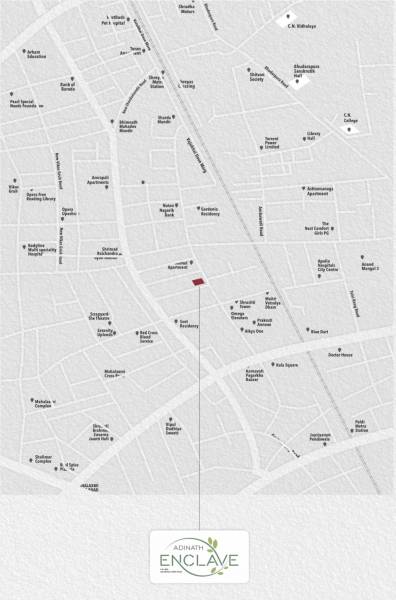  adinath-enclave Location Plan