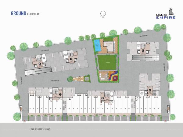  mansi-empire Block A Cluster Plan