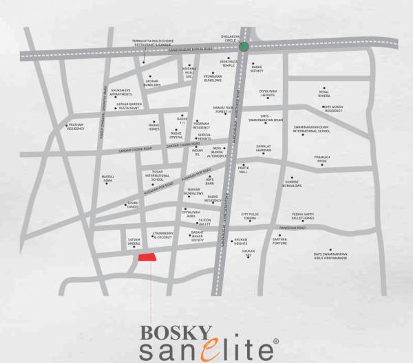  sanelite Location Plan