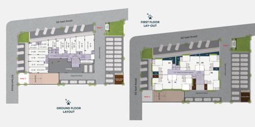  the-skyler The Skyler Cluster Plan from ground to 1st Floor
