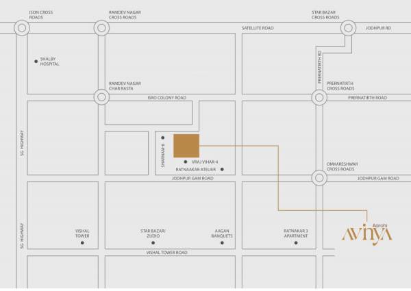  aarohi-avinya Location Plan