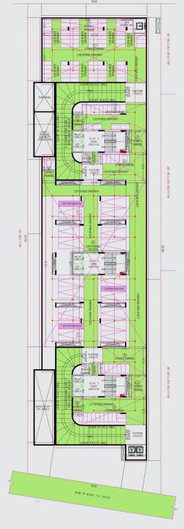  trinary Block A,B,C Cluster Plan For Basement One