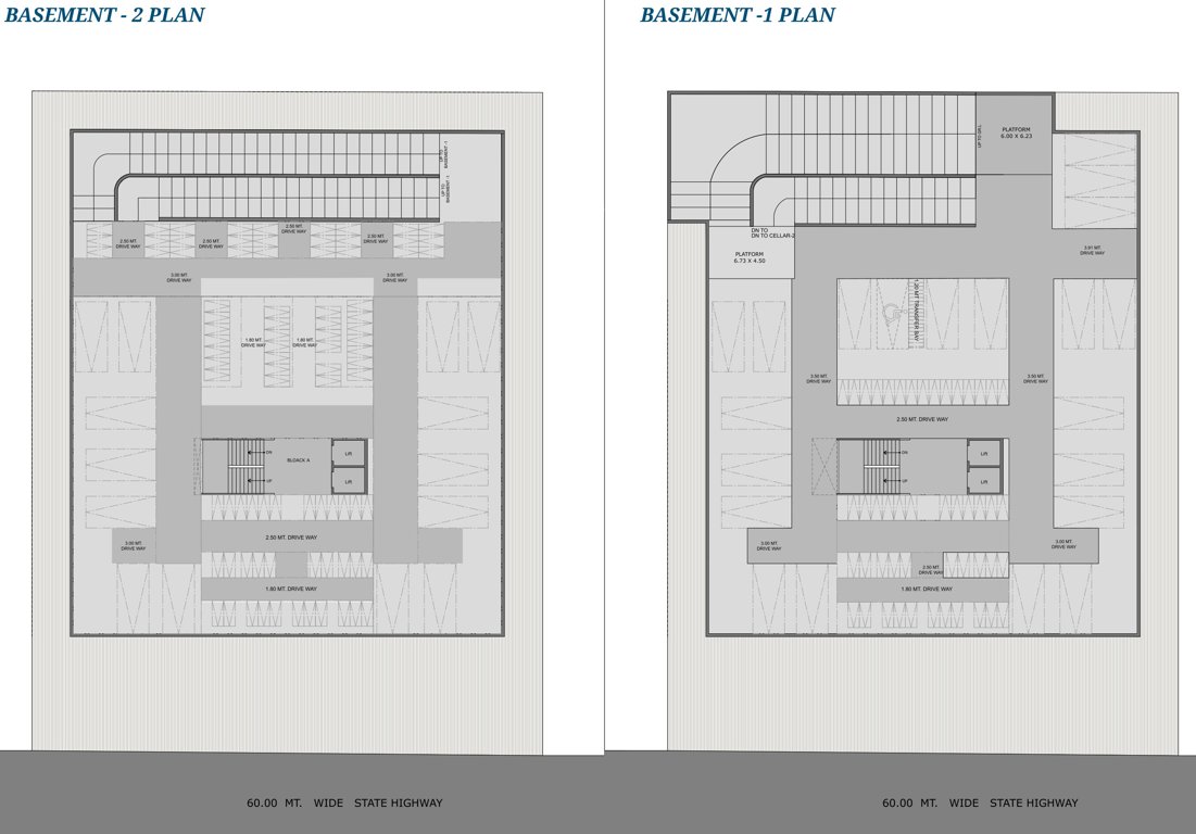  radhe atlantis Radhe Atlantis Basement Cluster Plan