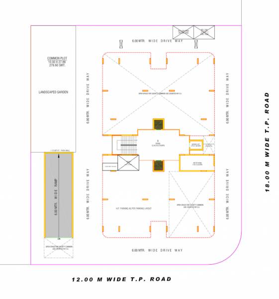  the-glorious Block A Cluster Plan for ground Floor