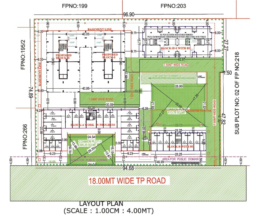  swarnim paradise phase 2 Layout Plan