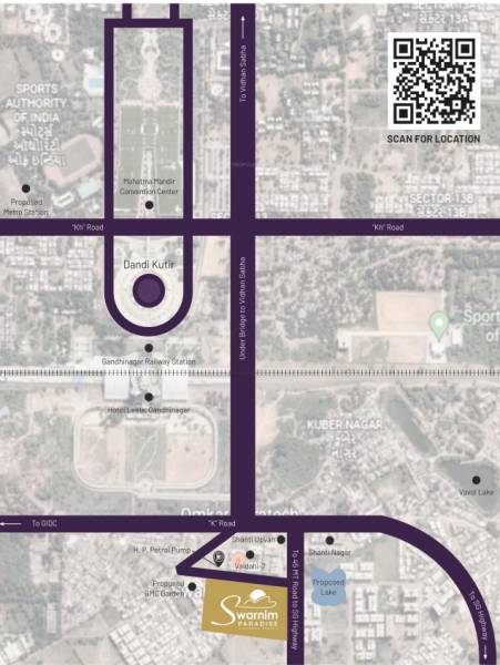  swarnim-paradise-phase-2 Location Plan