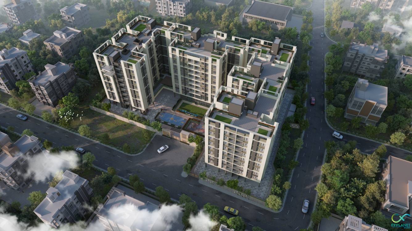  city madhyamgram Elevation