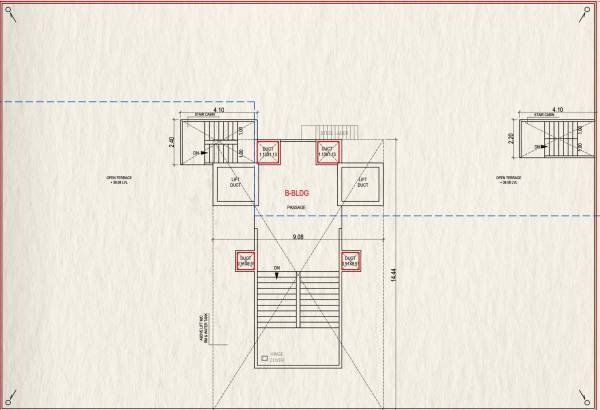 Block B Cluster Plan For Terrace Plan crest Block B Cluster Plan For Terrace Plan