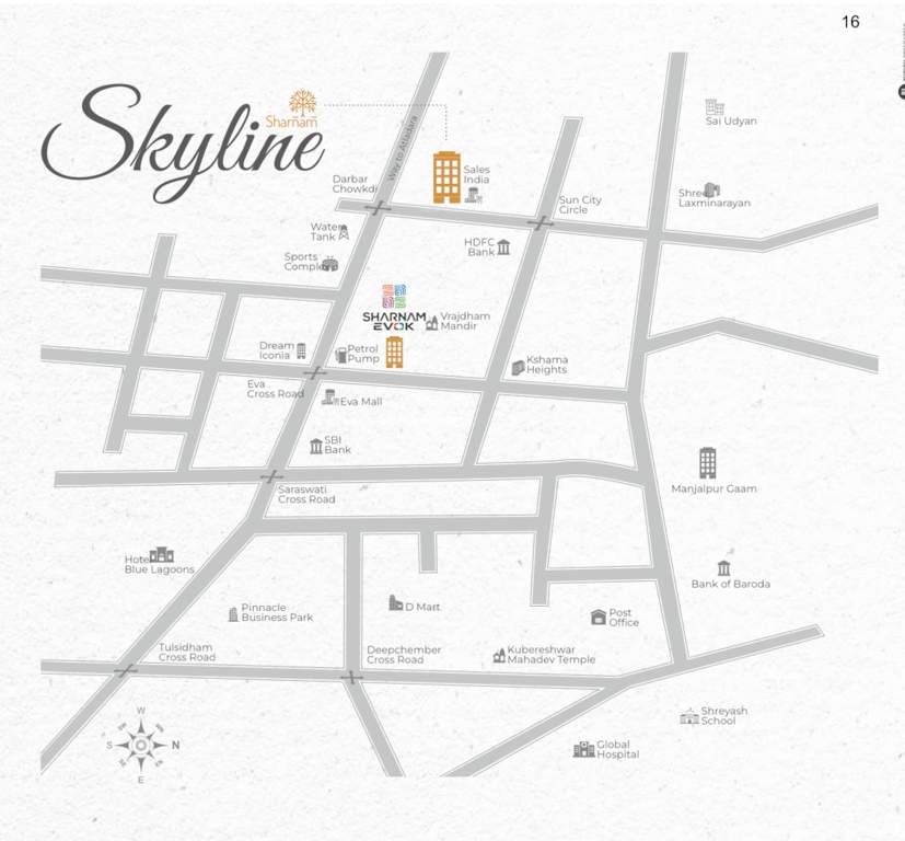 skyline Location Plan