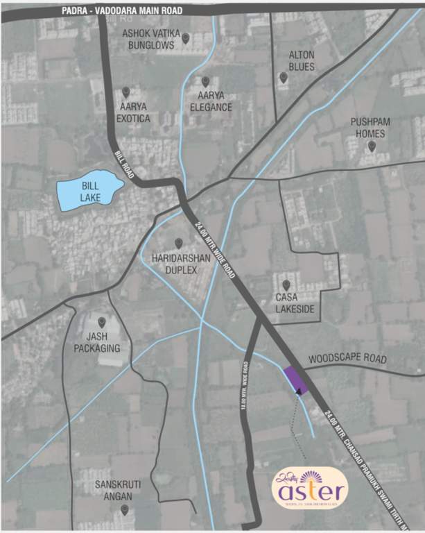  sanidhya aster Location Plan