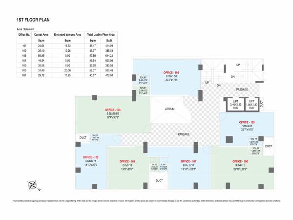  olympia Olympia Cluster Plan for 1st Floor