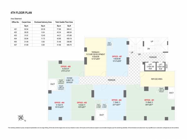  olympia Olympia Cluster Plan from 3rd to 9th Floor