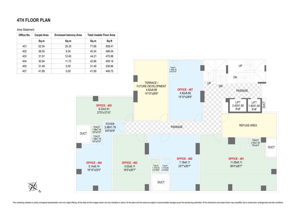  olympia Olympia Cluster Plan from 3rd to 9th Floor