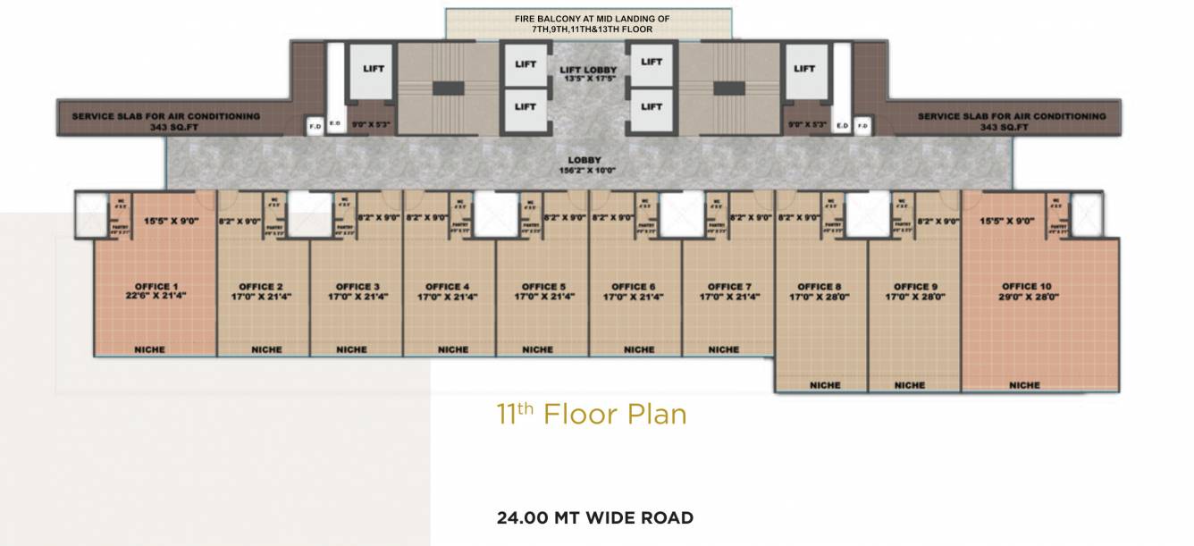  zion Zion Cluster Plan for 11th Floor
