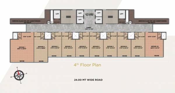  zion Zion Cluster Plan for 4th Floor