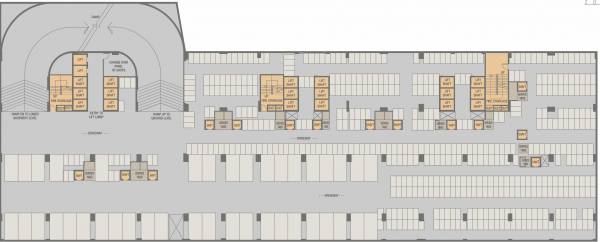  amar-business-zone Wing A Cluster Plan For Upper basement