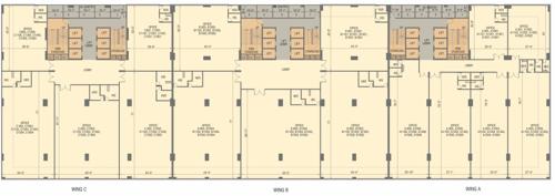  amar-business-zone Wing A Cluster Plan From 8th,10th,11th,12th,14th And 16th Floor