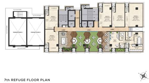  the-metropole Azlo Citadel Cluster Plan For 7th Refuge Floor