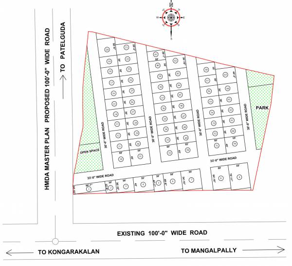  cyber-county-4 Layout Plan