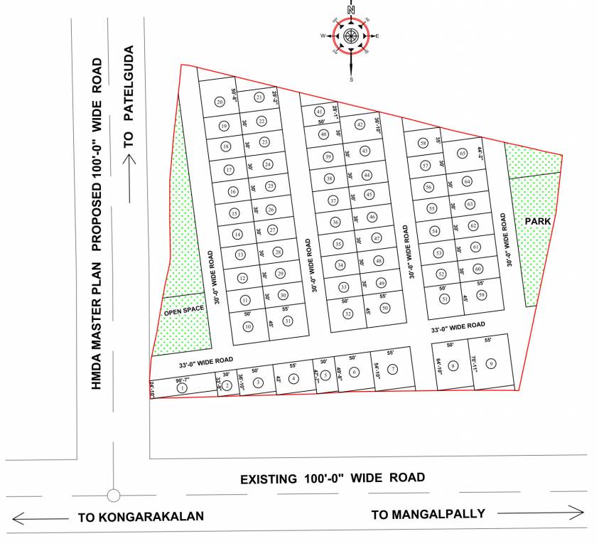  cyber county 4 Layout Plan