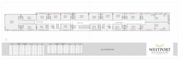  westport Westport Cluster Plan for 3rd Floor