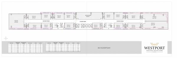  westport Westport Cluster Plan for 4th Floor