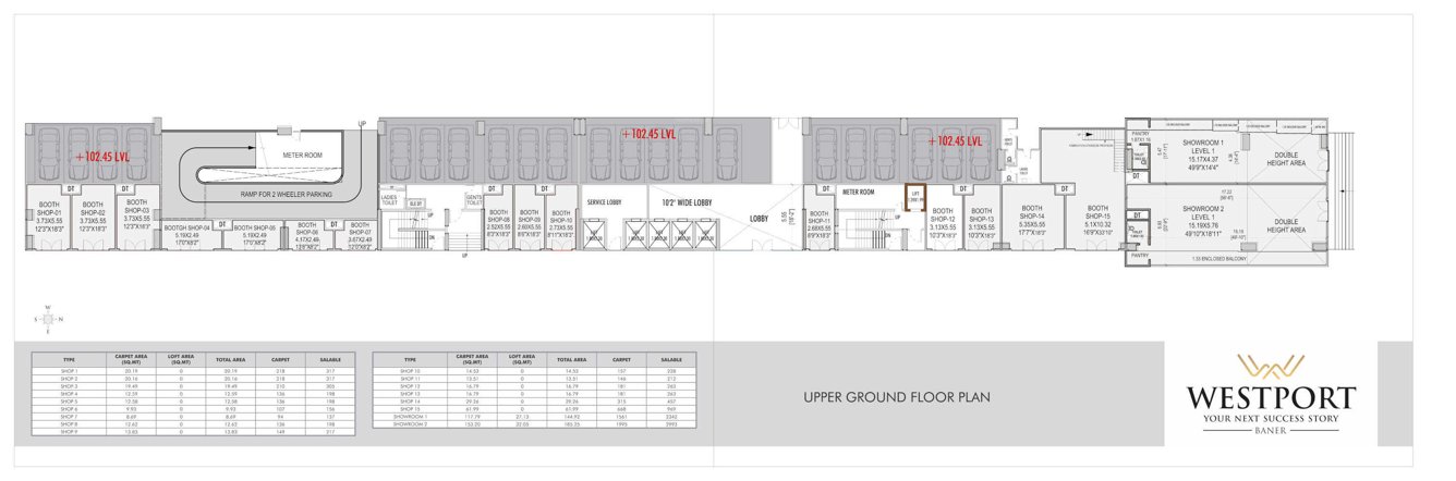  westport Westport Cluster Plan for ground Floor