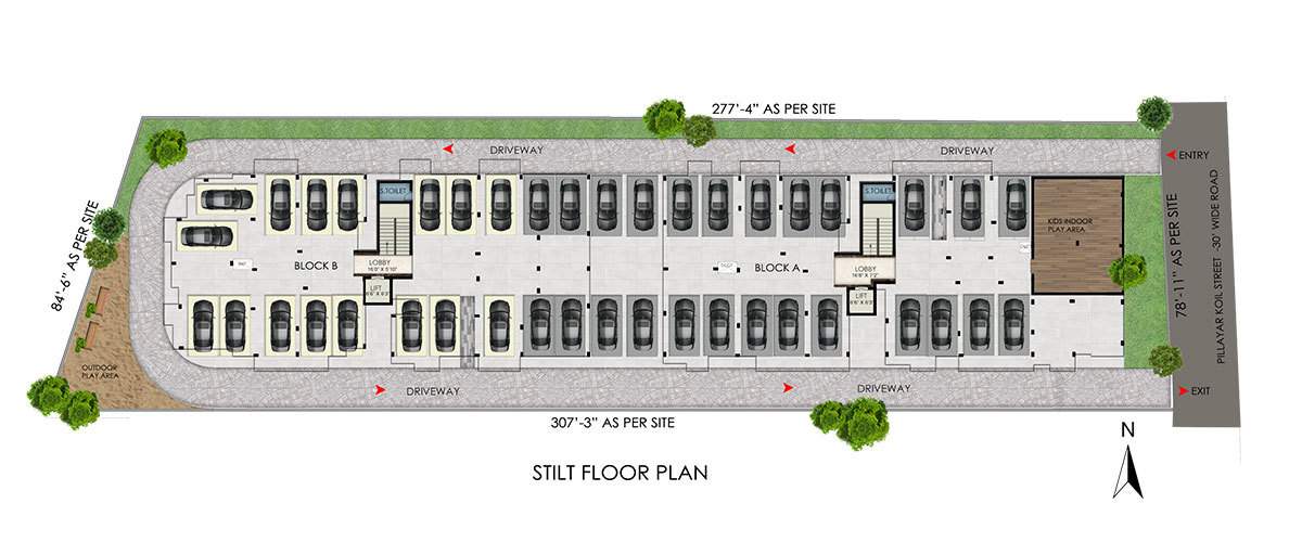  spectra Block A Cluster Plan