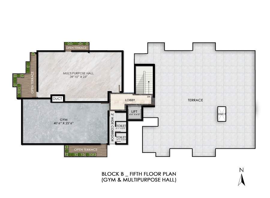  spectra Block A Cluster Plan