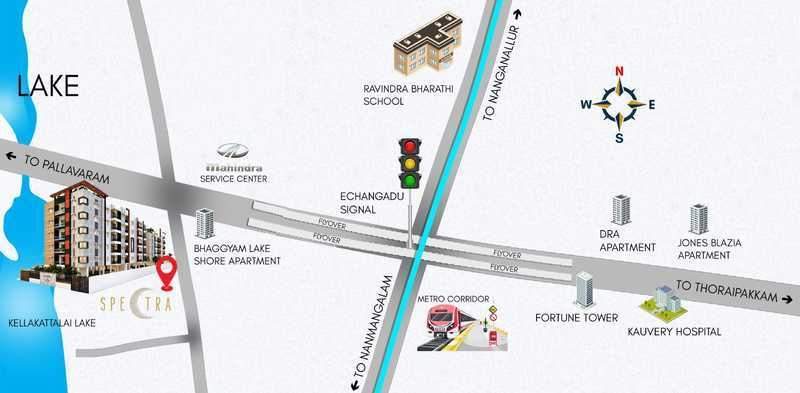  spectra Location Plan