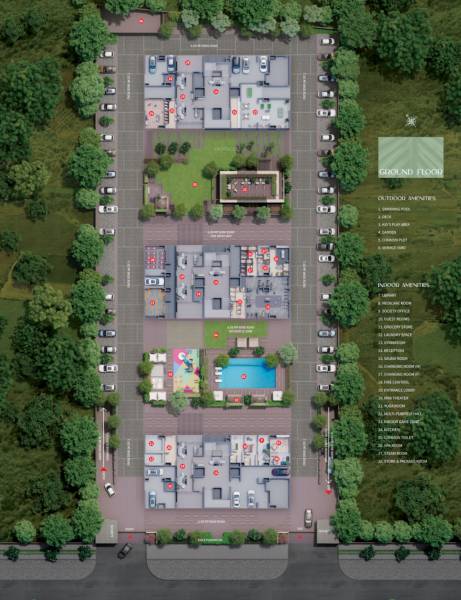  greenfield Cluster Plan