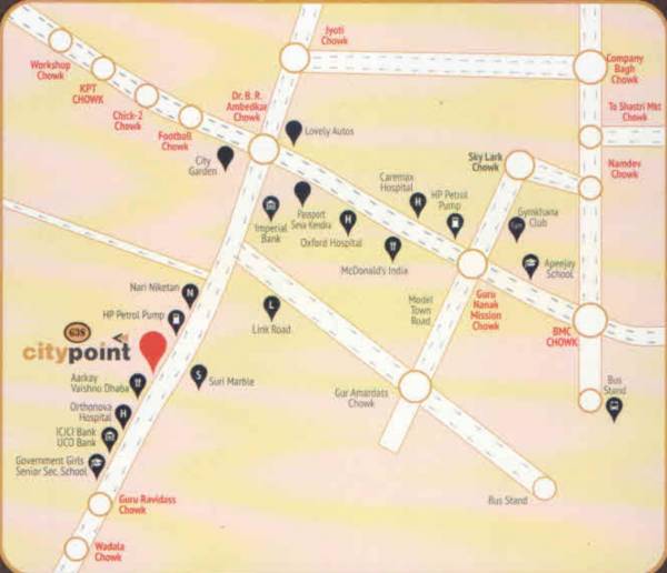  city-point Location Plan