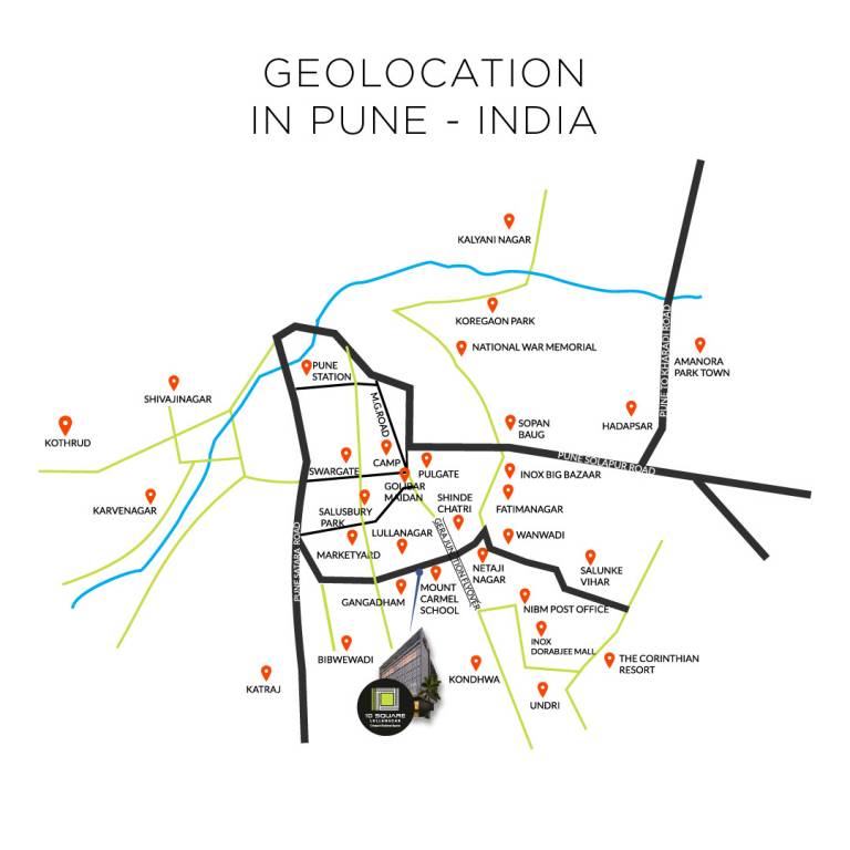  ten square Location Plan