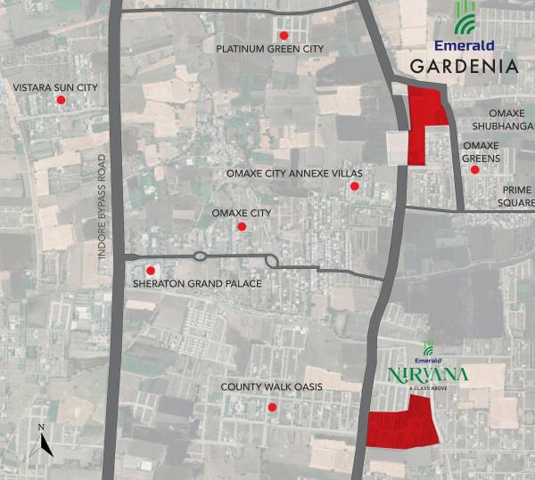Location Plan emerald-gardenia Location Plan