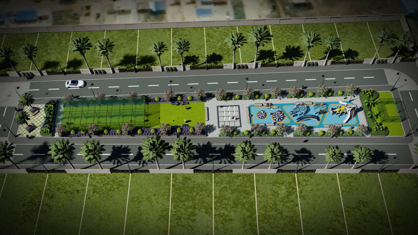  emerald gardenia Children's play area