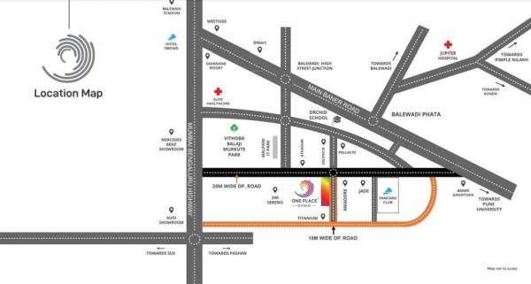  one-place-baner Location Plan