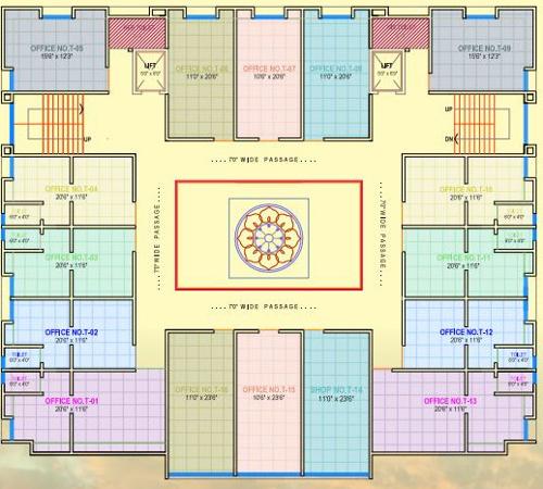  city-plaza City Plaza Cluster Plan For 3rd Floor