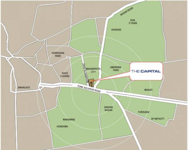  the-capital Location Plan