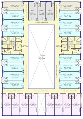  10-biz-park 10 Biz Park Cluster Plan From 2nd To 6th Floor