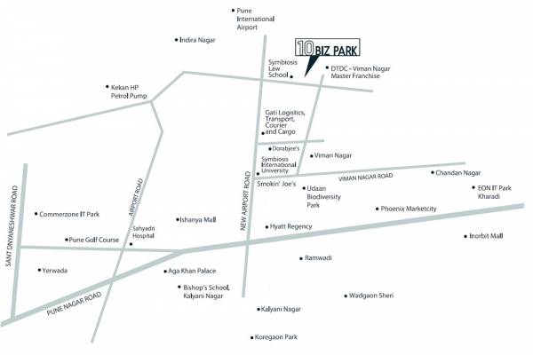  10-biz-park Location Plan