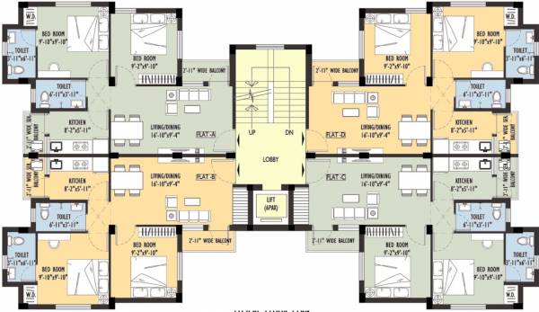 Block B Cluster Plan From 3rd To 4th Floor renaissance-smart-homes Block B Cluster Plan From 3rd To 4th Floor