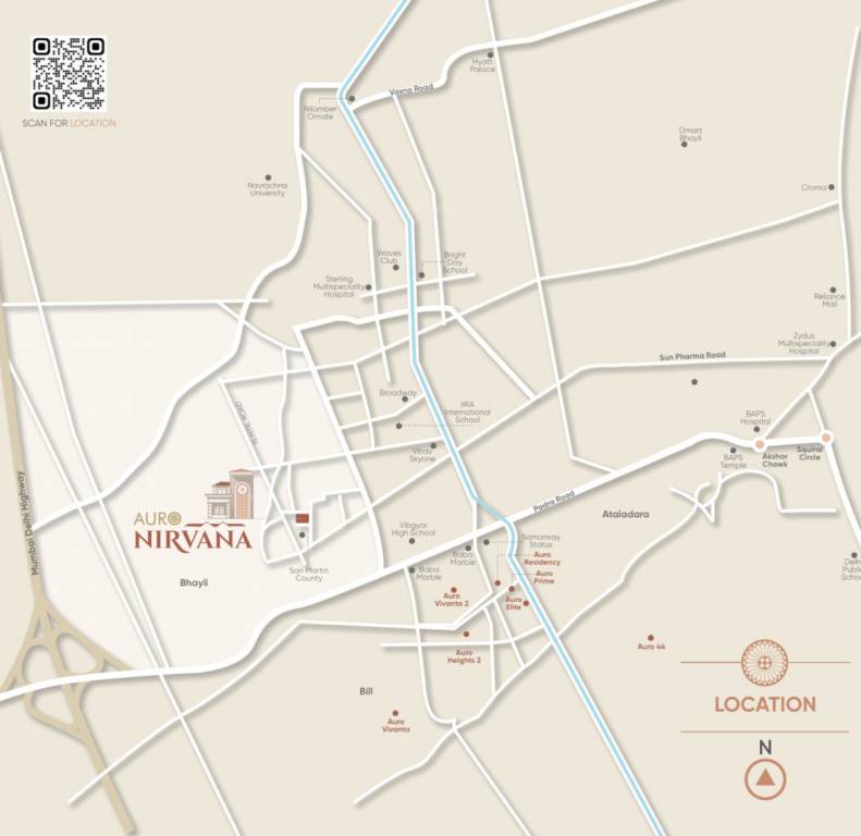  nirvana Location Plan