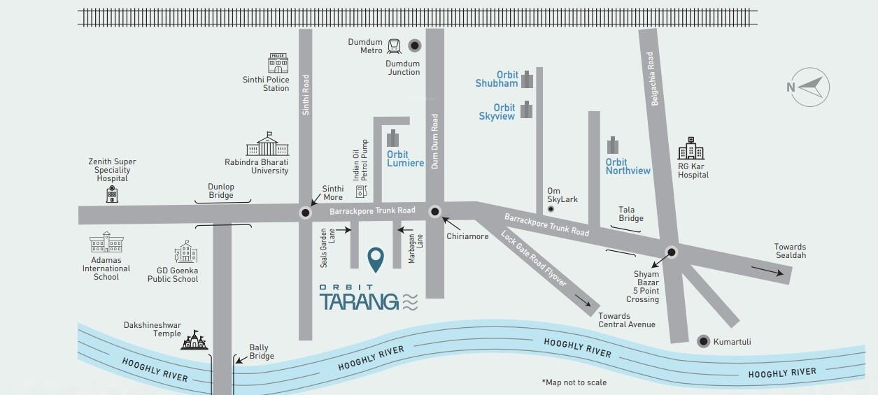  tarang Location Plan