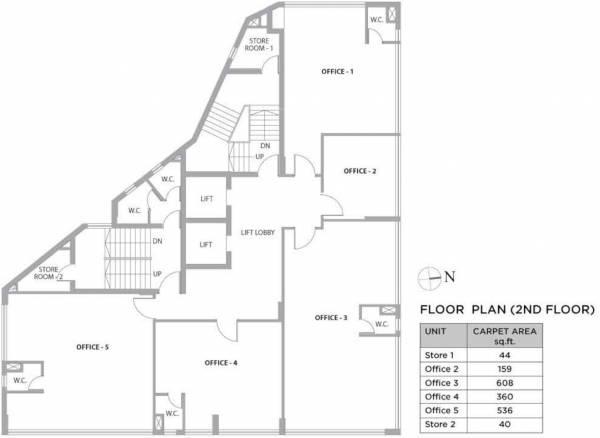  dominion Cluster Plan For 2nd Floor