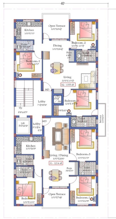  residency Residency Cluster Plan for 3rd Floor