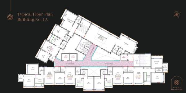  jeevika-heights Building No 1 Cluster Plan