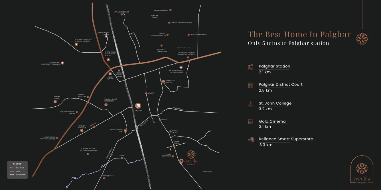  jeevika heights Location Plan