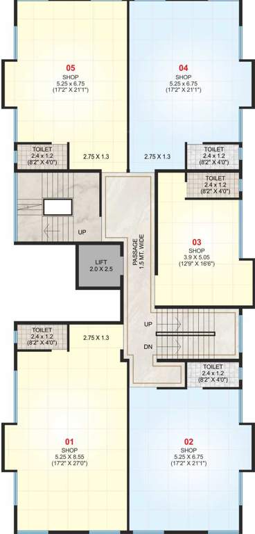  laxmi enclave Laxmi Enclave Cluster Plan From 1st To 4th Floor