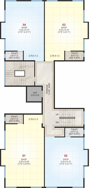  laxmi enclave Laxmi Enclave Cluster Plan From 3rd To 6th Floor